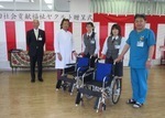 車椅子贈呈式　2.JPG